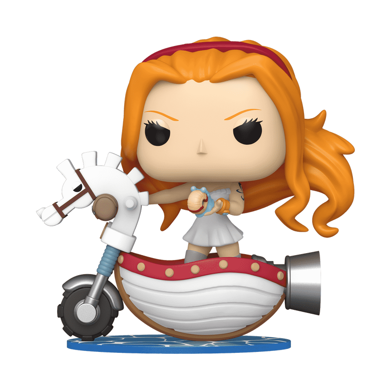 Funko POP! Rides: One Piece - Nami with White Hobby Horse 128 (ONLINE ORDER ONLY)