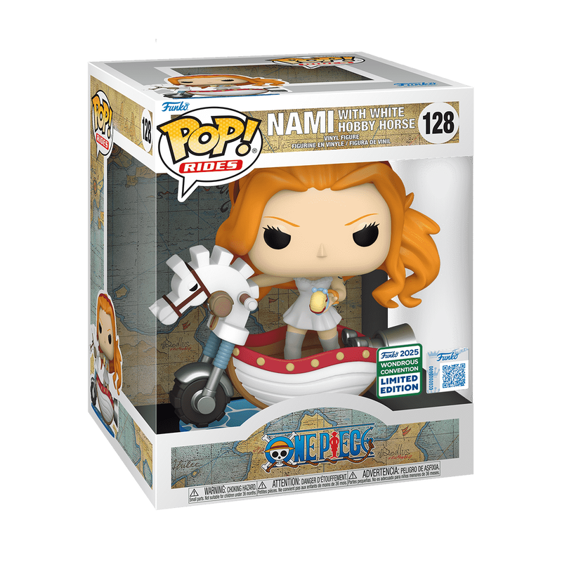 Funko POP! Rides: One Piece - Nami with White Hobby Horse 128 (ONLINE ORDER ONLY)