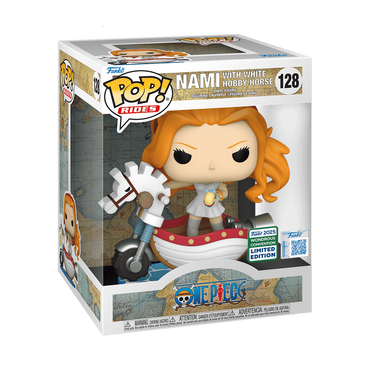 Funko POP! Rides: One Piece - Nami with White Hobby Horse 128 (ONLINE ORDER ONLY)