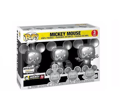 Funko POP! Disney: Mickey Mouse 90 Years 3 Pack (ONLINE ORDER ONLY)
