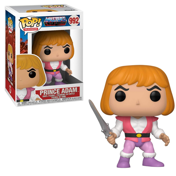 Funko POP! Television: Master of the Universe - Prince Adam 992 (ONLINE ORDER ONLY)