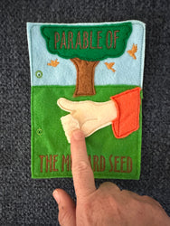 Children's Bible Quiet Book, Interactive Christian Learning Toy,
Baptism Birthday Christmas Gift (ONLINE ORDER ONLY)
