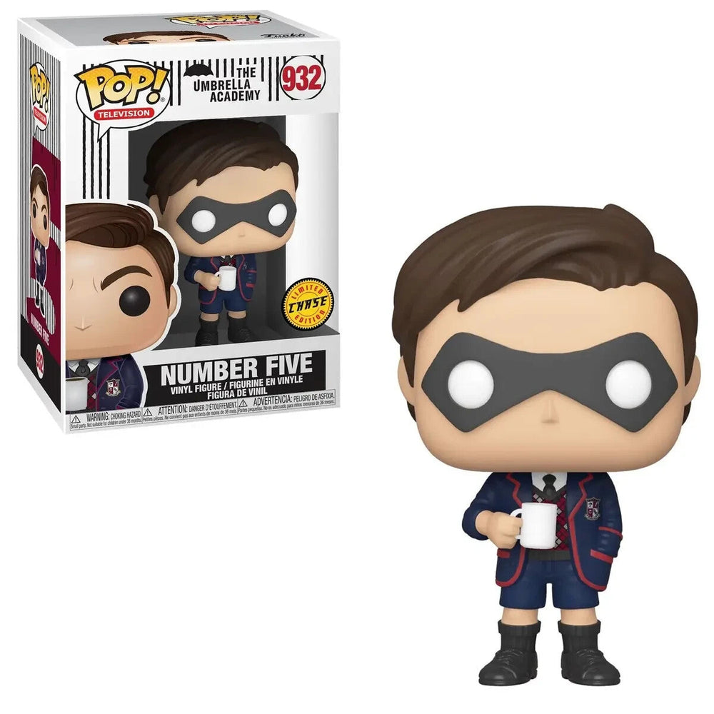 Funko POP! Television: The Umbrella Academy - Number Five 932 (CHASE) (ONLINE ORDER ONLY)