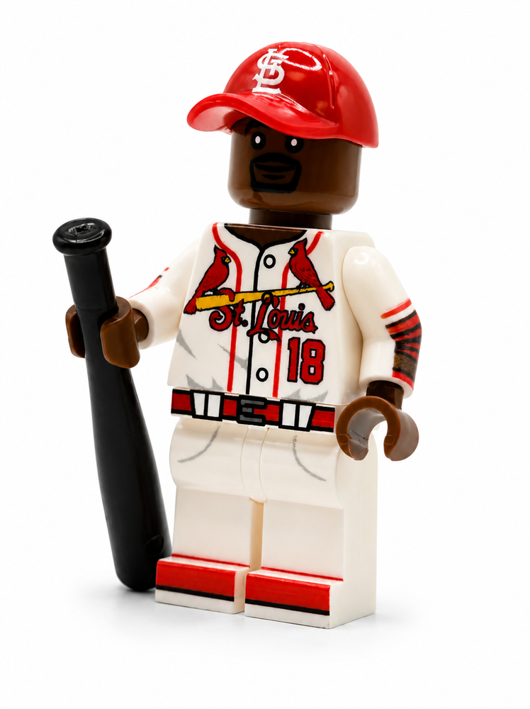 #18 STL Baseball Player Minifig (ONLINE ORDER ONLY)