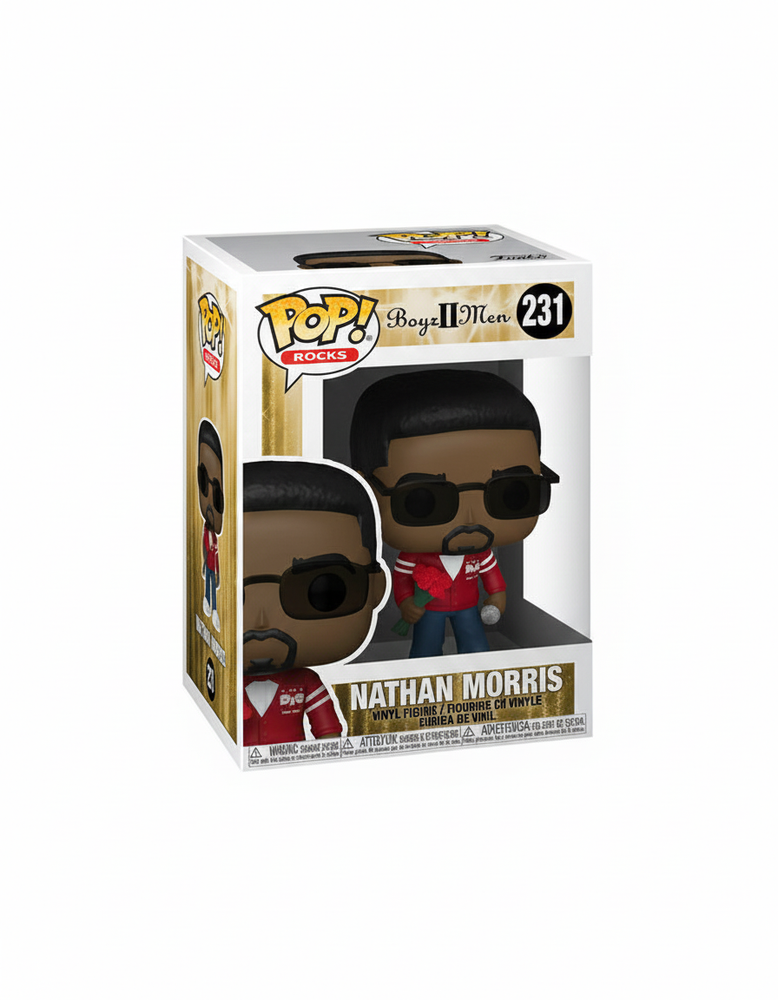 Funko POP! Rocks: Boyz II Men - Nathan Morris 231 (Light Box Damage) (ONLINE ORDER ONLY)