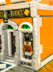 Christmas Nutcracker, Toy Soldier Winter Village 4x6 Glass Window made with LEGO part - B3 Customs (Online Order Only)