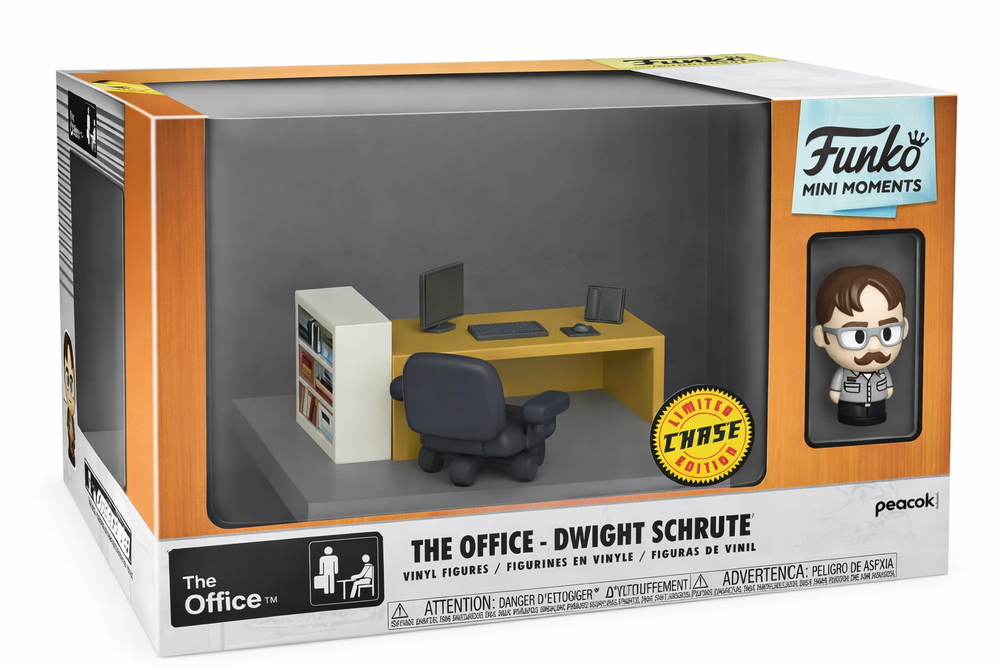 Funko Mini Moments: The Office - Dwight Schrute (CHASE) (Light Box Damage) (ONLINE ORDER ONLY)
