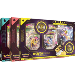 Pokemon TCG: Vaporeon, Flareon, or Jolteon VMAX Premium Collection Boxes (ONLINE ORDER ONLY)