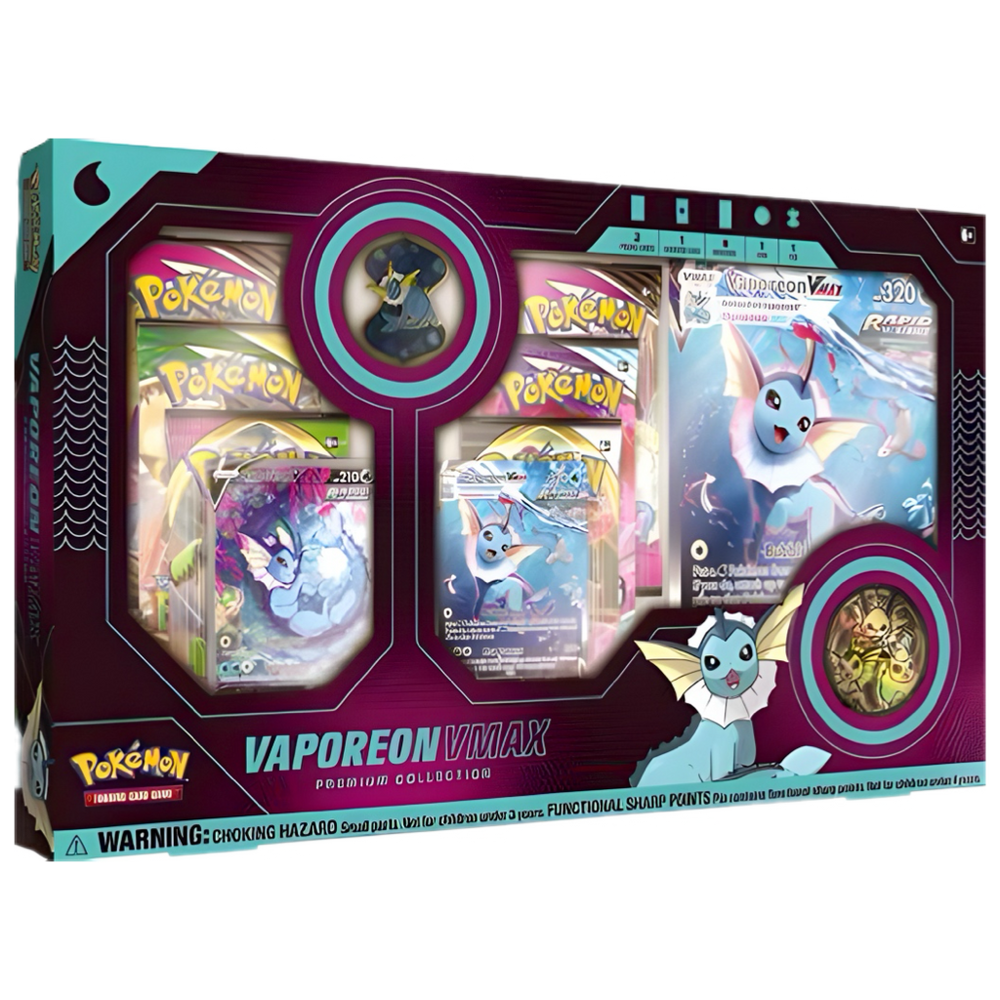 Pokemon TCG: Vaporeon, Flareon, or Jolteon VMAX Premium Collection Boxes (ONLINE ORDER ONLY)