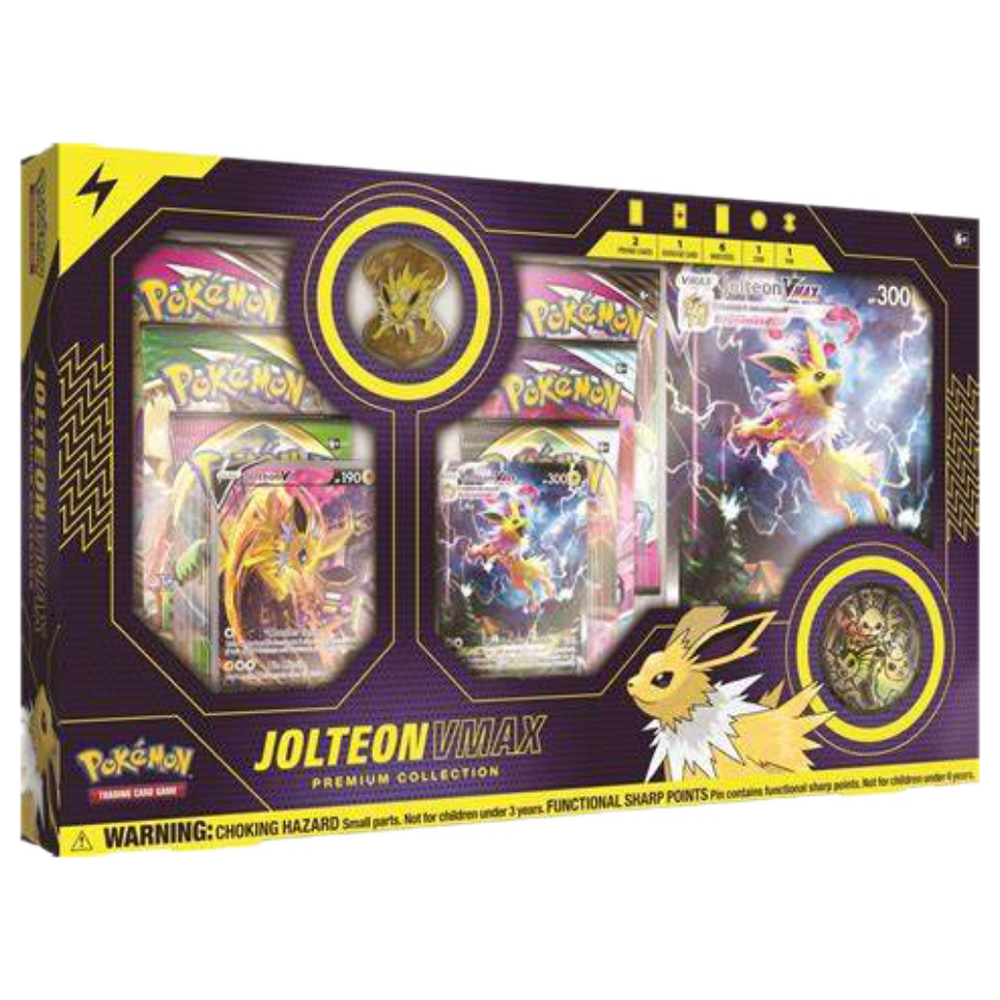 Pokemon TCG: Vaporeon, Flareon, or Jolteon VMAX Premium Collection Boxes (ONLINE ORDER ONLY)