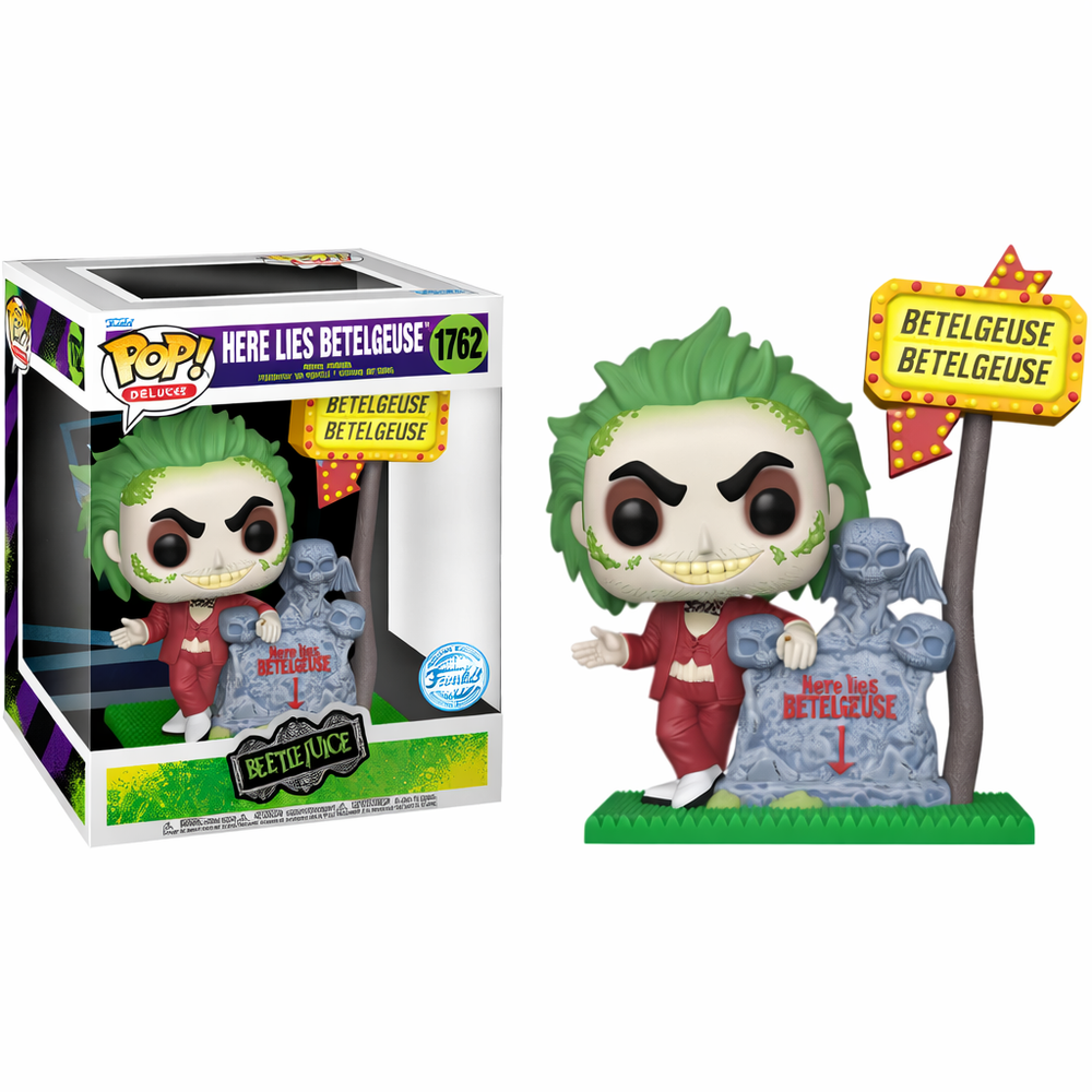 Funko POP! Deluxe: Beetlejuice - Here Lies Betelgeuse 1762 (ONLINE ORDER ONLY)