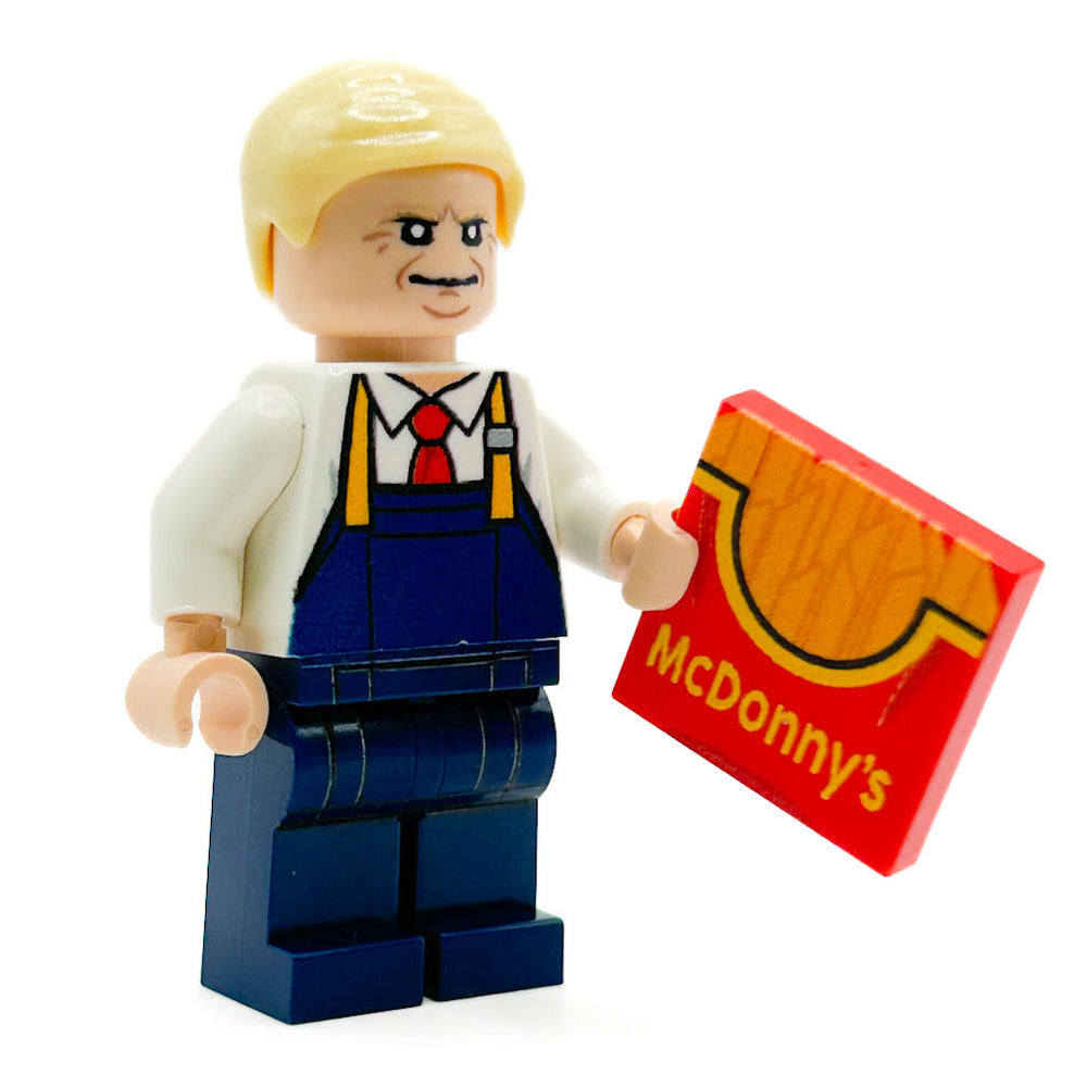 Fast Food President Trump Minifig - B3 Customs (Online Order Only)