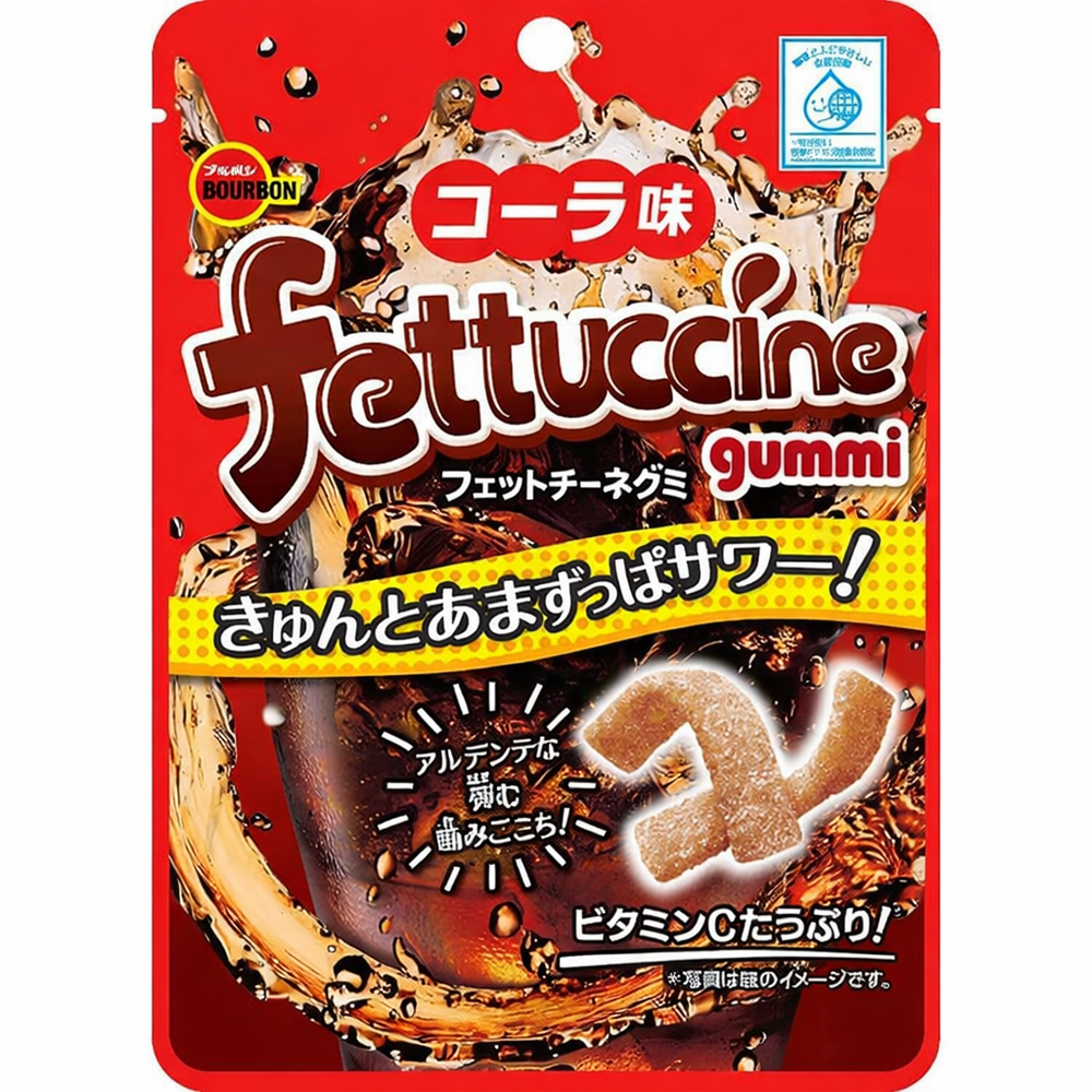 Bourbon Fettuccine Gummy Cola (50g) (Japan) (ONLINE ORDER ONLY)