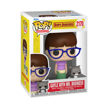 Funko POP! Animation: Bob’s Burger - Gayle with Mr. Business 2170
