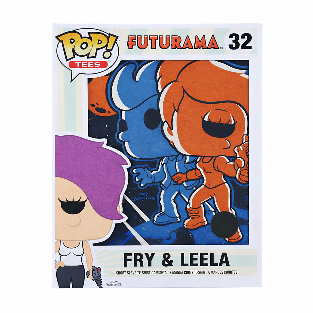Funko POP! Tees: Futurama - Fry & Leela 32 (ONLINE ORDER ONLY)