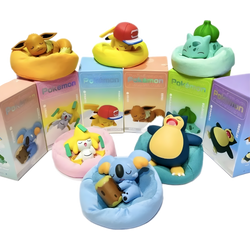 Pokemon TCG: Sleeping Snorlax, Eevee, Pikachu, Komala, Bulbasaur, and Jirachi (Online Order Only)