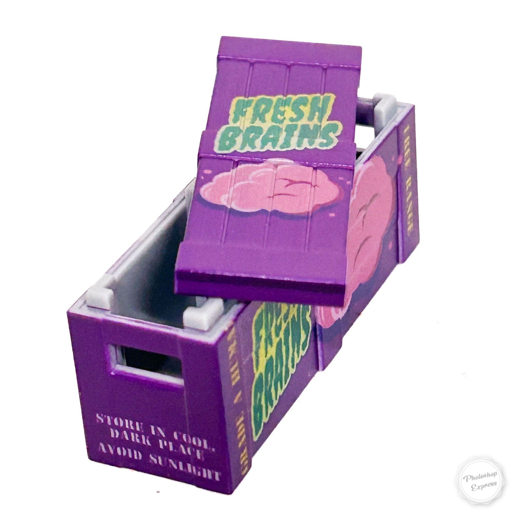 Fresh Brains Zombies BrickArms Crate - B3 Customs (Online Order Only)