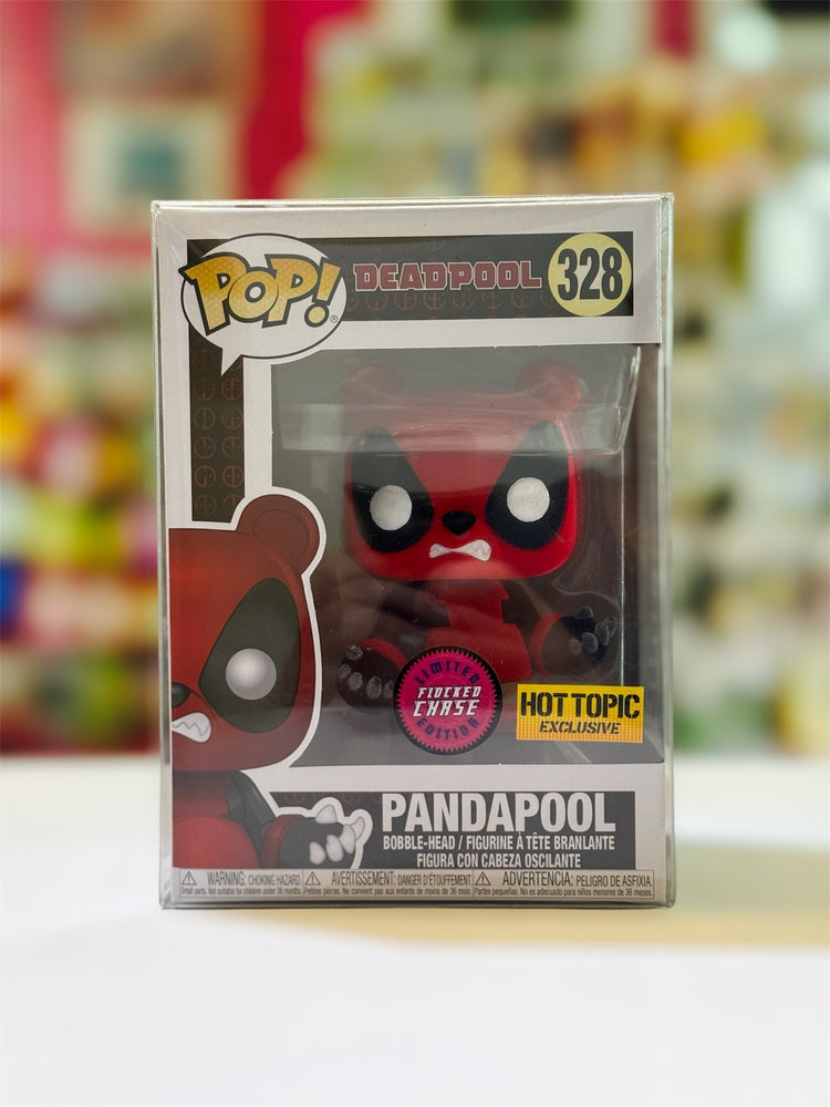 Funko POP! Deadpool: Pandapool 328 (Limited Edition Flocked Chase) (Hot Topic Exclusive) (ONLINE ORDER ONLY)