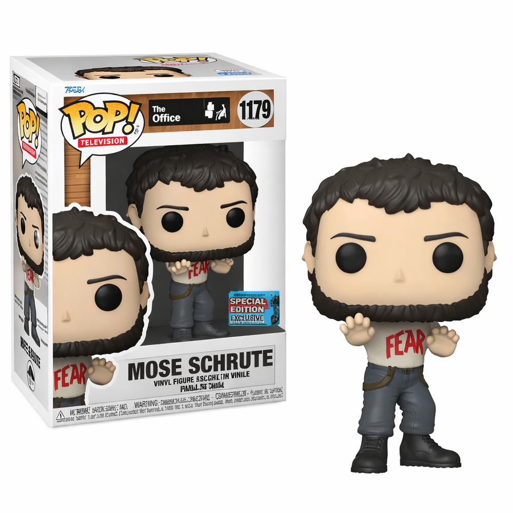 Funko POP! The Office: Mose Schrute 1179 (Funko 2021 Fall Convention LE$ (ONLINE ORDER ONLY)