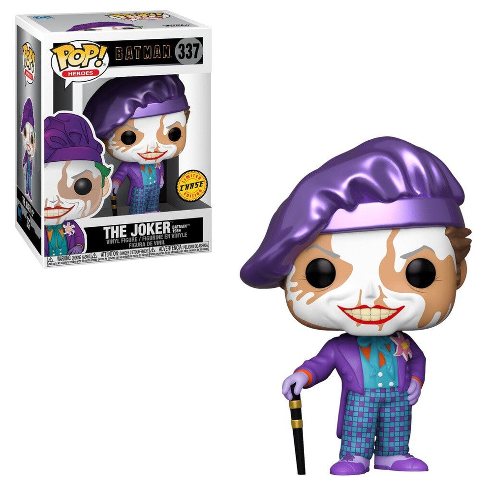 Funko POP! Heroes: Batman - The Joker Batman 1989 (CHASE) (ONLINE ORDER ONLY)