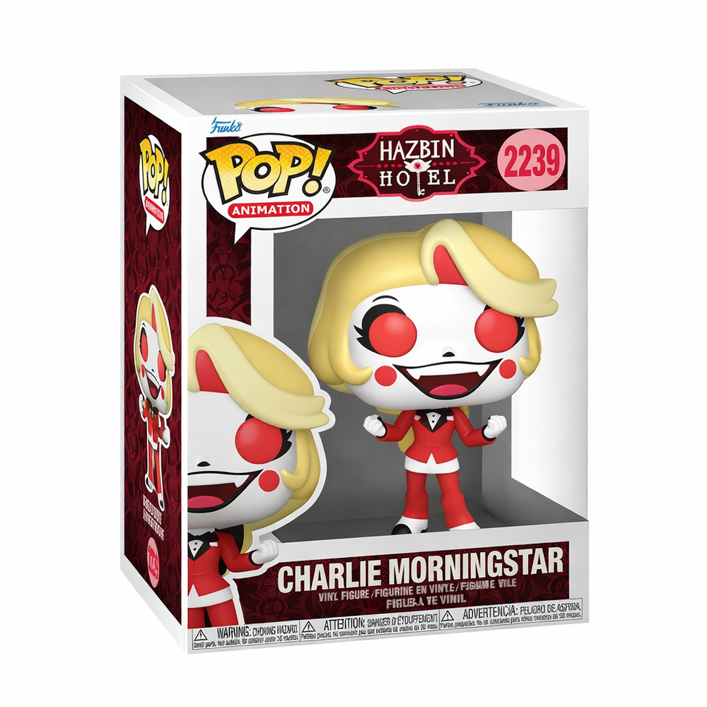 Funko POP! Animation: Hazbin Hotel - Charlie Morningstar 2239 (ONLINE ORDER ONLY)