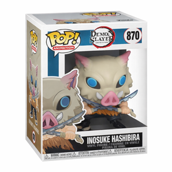 Funko POP! Animation: Demon Slayer - Inosuke Hashibira 870 (BOX IS DAMAGED) (ONLINE ORDER ONLY)
