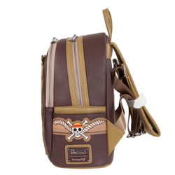 Loungefly x One Piece Wanted Dead or Alive Monkey D. Luffy Mini-Backpack - Entertainment Earth Exclusive (ONLINE ORDER ONLY)