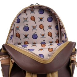 Loungefly x One Piece Wanted Dead or Alive Monkey D. Luffy Mini-Backpack - Entertainment Earth Exclusive (ONLINE ORDER ONLY)