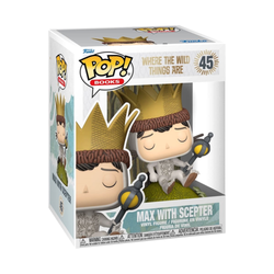 Funko POP! Books: Where the Wild Things Are - Max with Scepter 45 (ONLINE ORDER ONLY)