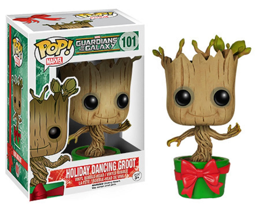 Funko POP! Marvel: Guardians of the Galaxy - Holiday Dancing Groot 101 (ONLINE ORDER ONLY)
