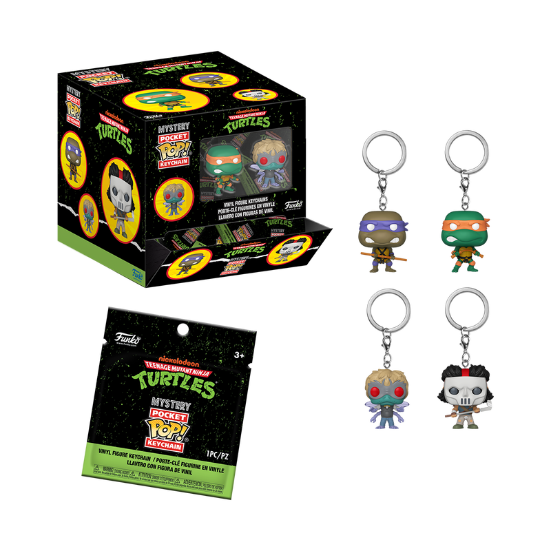 Funko Mystery Pocket POP! Keychain: Teenage Mutant Ninja Turtles (ONLINE ORDER ONLY)