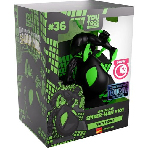 Yootooz! x Marvel Comics Collection Spectacular Spider-Man #101 Glow in the Dark Vinyl Figure #36 (Entertainment Earth Exclusive) (ONLINE ORDER ONLY)