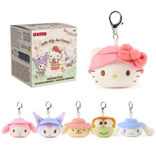 Hello Kitty and Friends Camp Plush Keychain Blind Box (ONLINE ORDER ONLY)