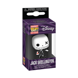Funko Pocket POP! Disney: Patchwork Jack Skellington Keychain (ONLINE ORDER ONLY)