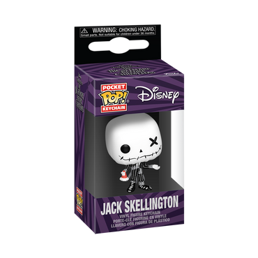 Funko Pocket POP! Disney: Patchwork Jack Skellington Keychain