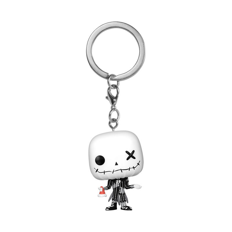 Funko Pocket POP! Disney: Patchwork Jack Skellington Keychain (ONLINE ORDER ONLY)