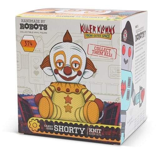 Handmade by Robots Knit Series: Killer Klowns from Outer Space - Candy Cane Shorty Collector Edition 374 (ONLINE ORDER ONLY)