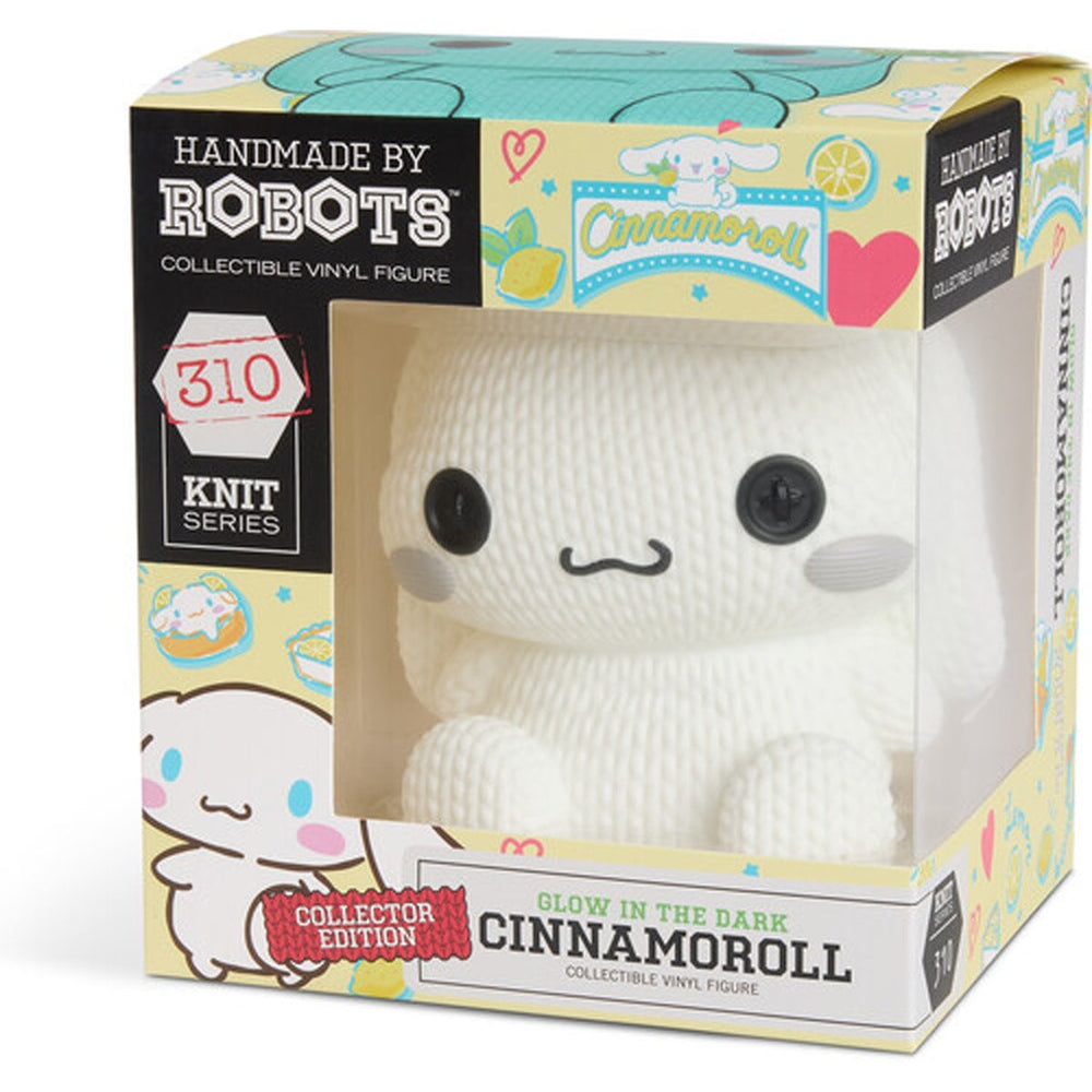 Handmade by Robots Knit Series: Hello Kitty and Friends Cinnamoroll #310 Glow-in-the-Dark (ONLINE ORDER ONLY)