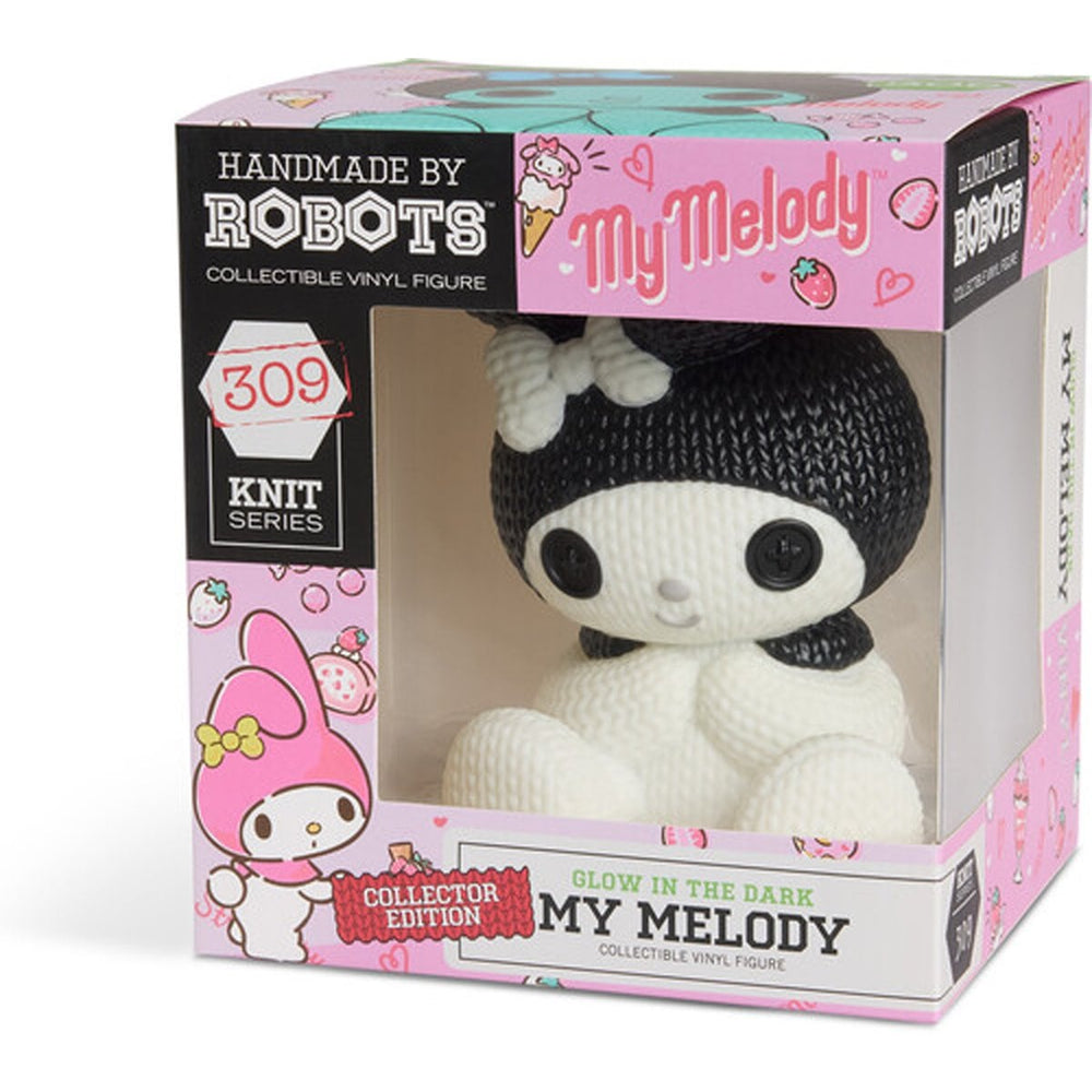 Handmade by Robots Knit Series: Hello Kitty and Friends My Melody #309 Glow-in-the-Dark (ONLINE ORDER ONLY)