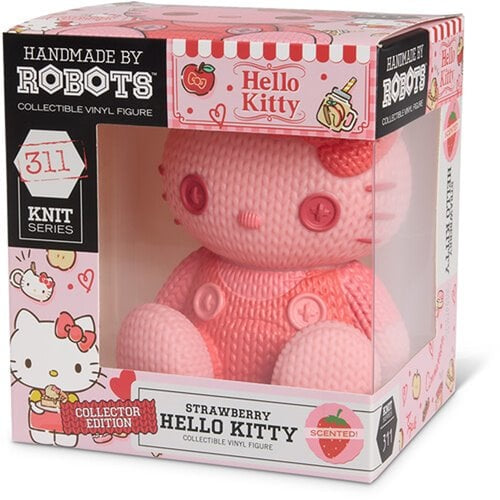 Handmade by Robots Knit Series: Hello Kitty and Friends Strawberry Scented #311 (ONLINE ORDER ONLY)