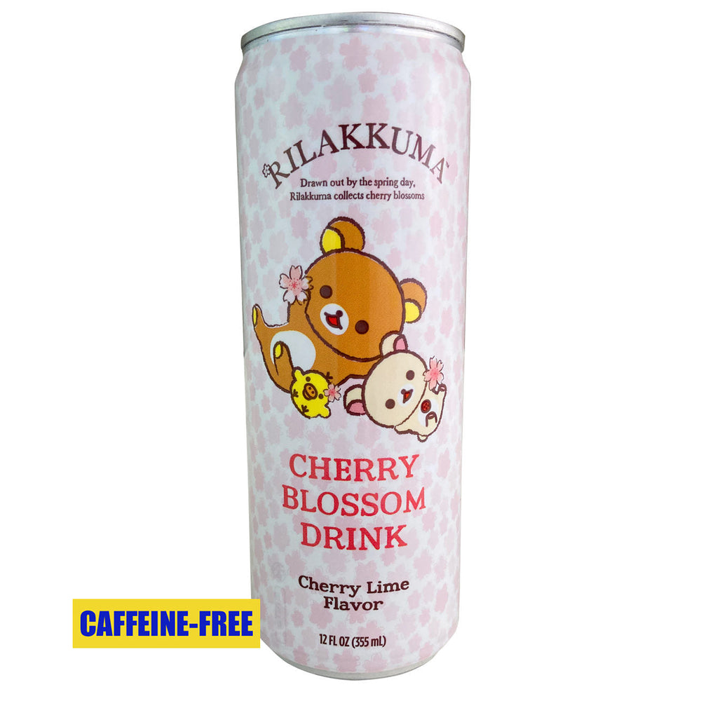 Boston America - Rilakkuma Cherry Blossom Drink (12oz) (ONLINE ORDER ONLY)