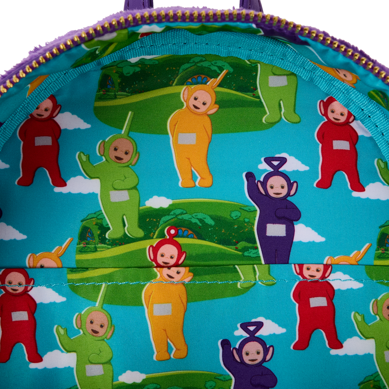 Loungefly x Teletubbies Tinky-Winky Plush Cosplay Light Up Mini Backpack (ONLINE ORDER ONLY)