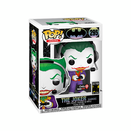 Funko POP! Heroes: Batman - The Joker [Gamer] Only @ GameStop (ONLINE ORDER ONLY)