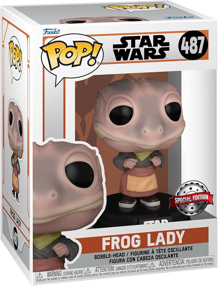 Funko POP! Star Wars: Frog Lady (Special Edition) (ONLINE ORDER ONLY)