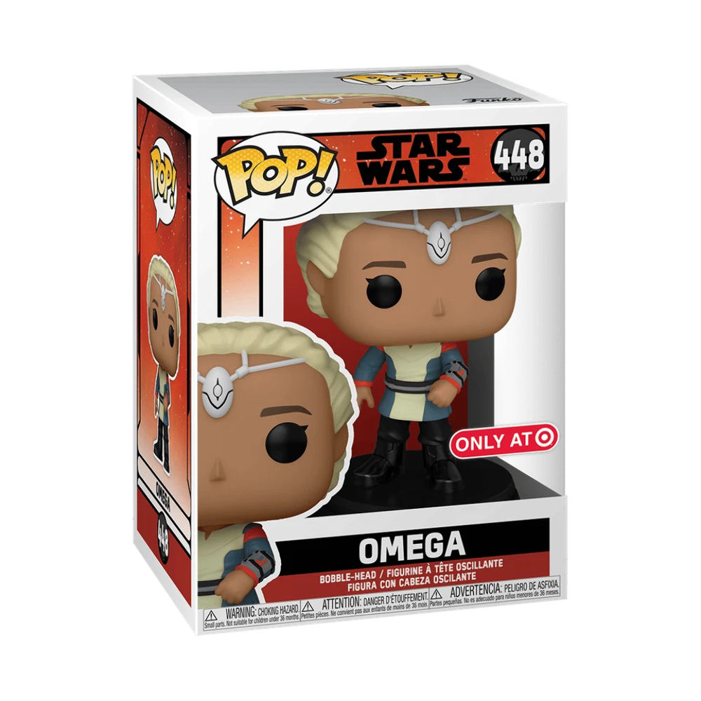 Funko POP! Star Wars: Omega 448 Only at Target) (ONLINE ORDER ONLY)