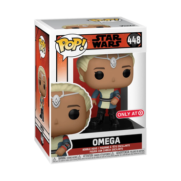 Funko POP! Star Wars: Omega 448 Only at Target)