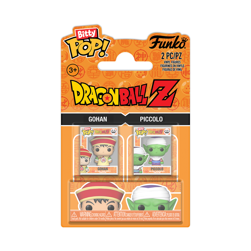 Funko Bitty POP! Dragonball Z - Gohan and Piccolo 2 Pack (ONLINE ORDER ONLY)