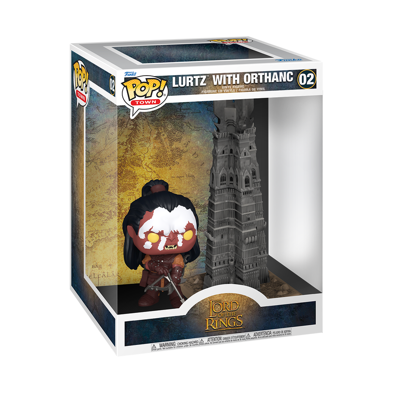 Funko POP! Town: The Lord of the Rings - Lurtz with Orthanc 02 (ONLINE ORDER ONLY)