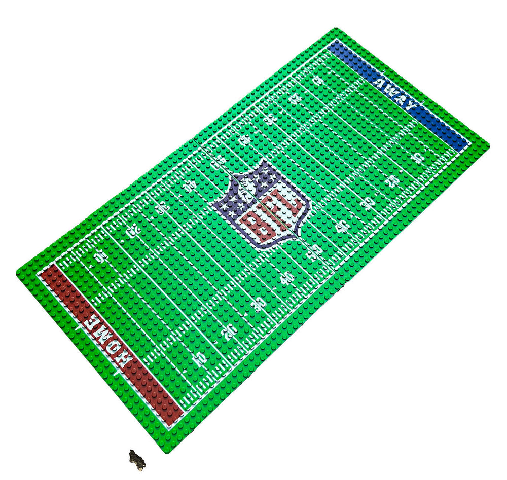 Custom Football Field made with LEGO parts - B3 Customs (Online Order Only)