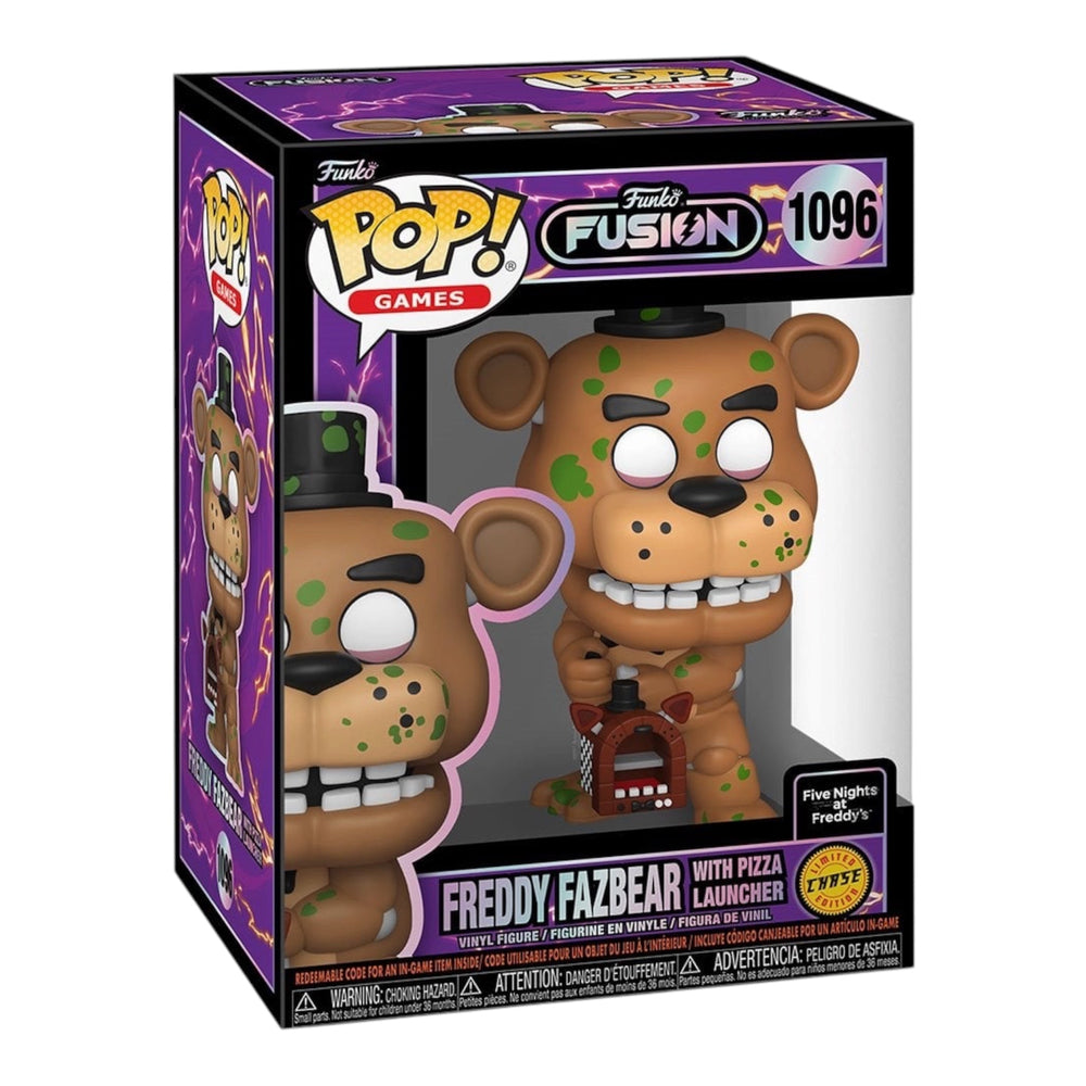 Funko POP! Games: Funko Fusion: Freddy Fazbear with Pizza Launcher 1096 (CHASE) (ONLINE ORDER ONLY)